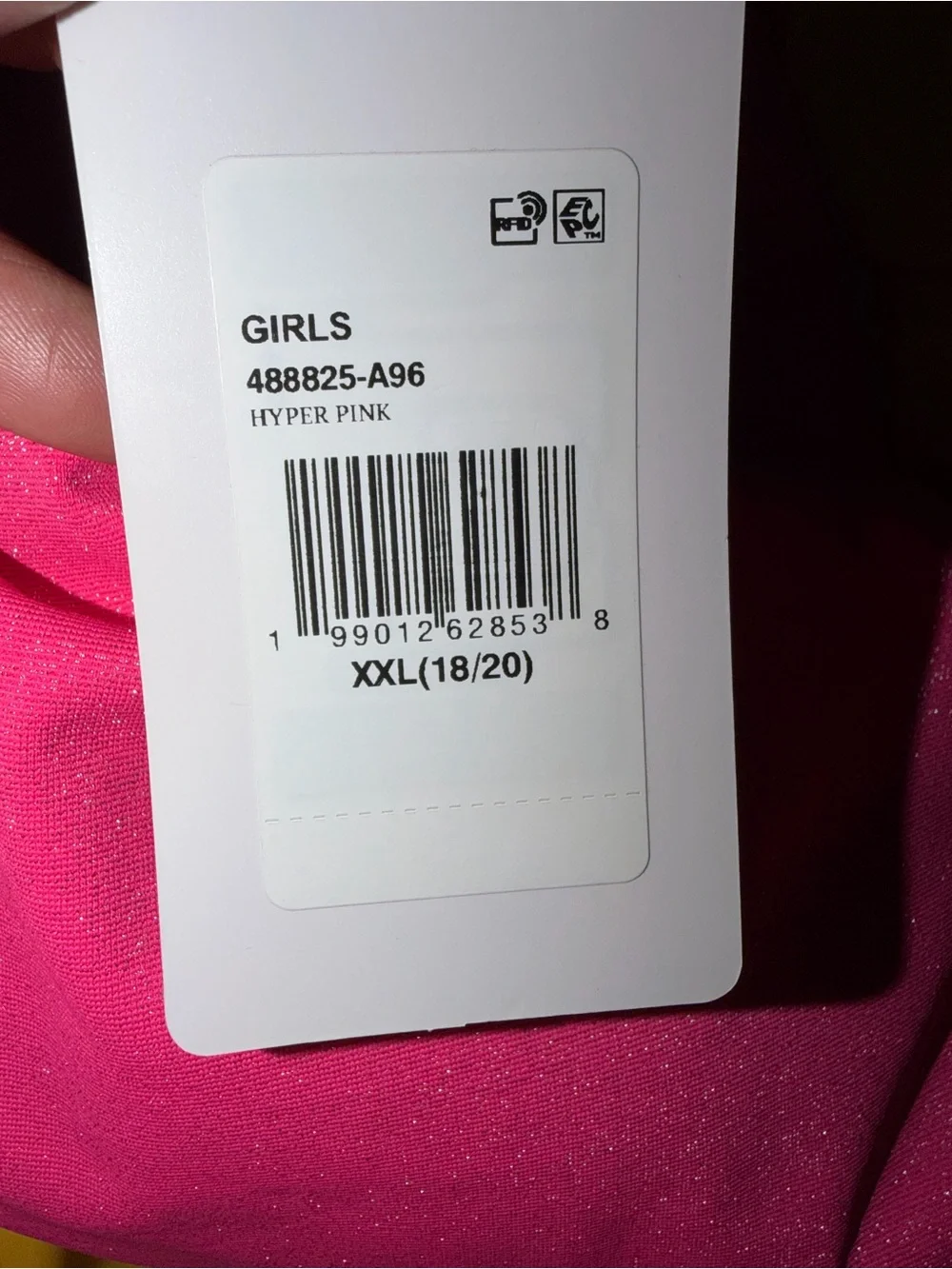Hurley Girls One-Piece Swimsuit - Hot Pink